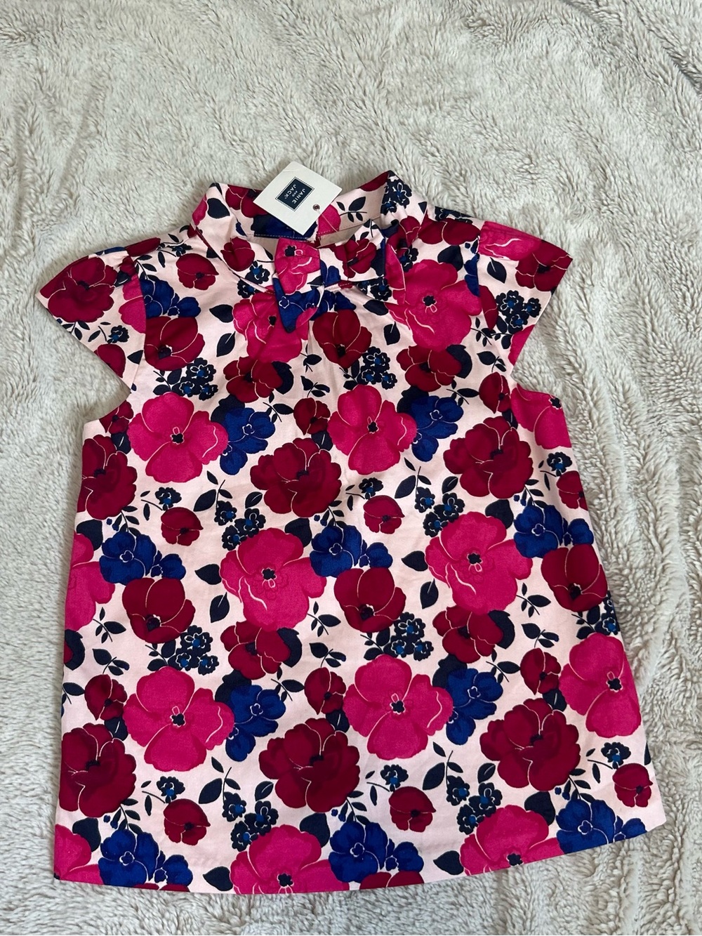 Janie and Jack Floral Top - Picture 2 of 6